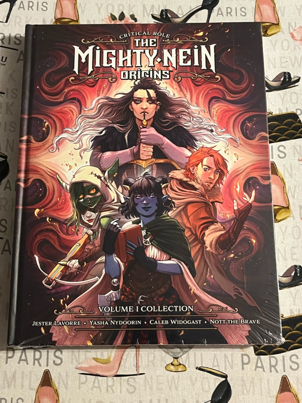 The Mighty Nein Origins critical role volume 1 collection hardback graphic novel